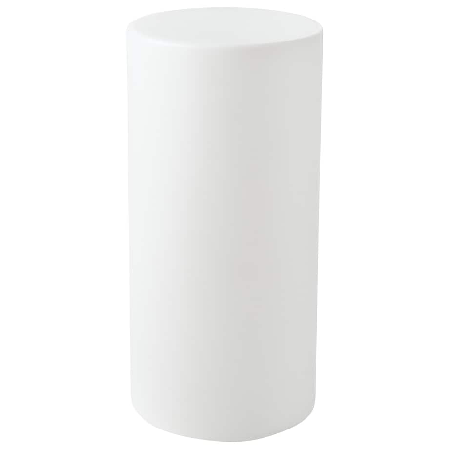 Lampa ogrodowa stojąca LED PIEDRA Z pilotem Biały