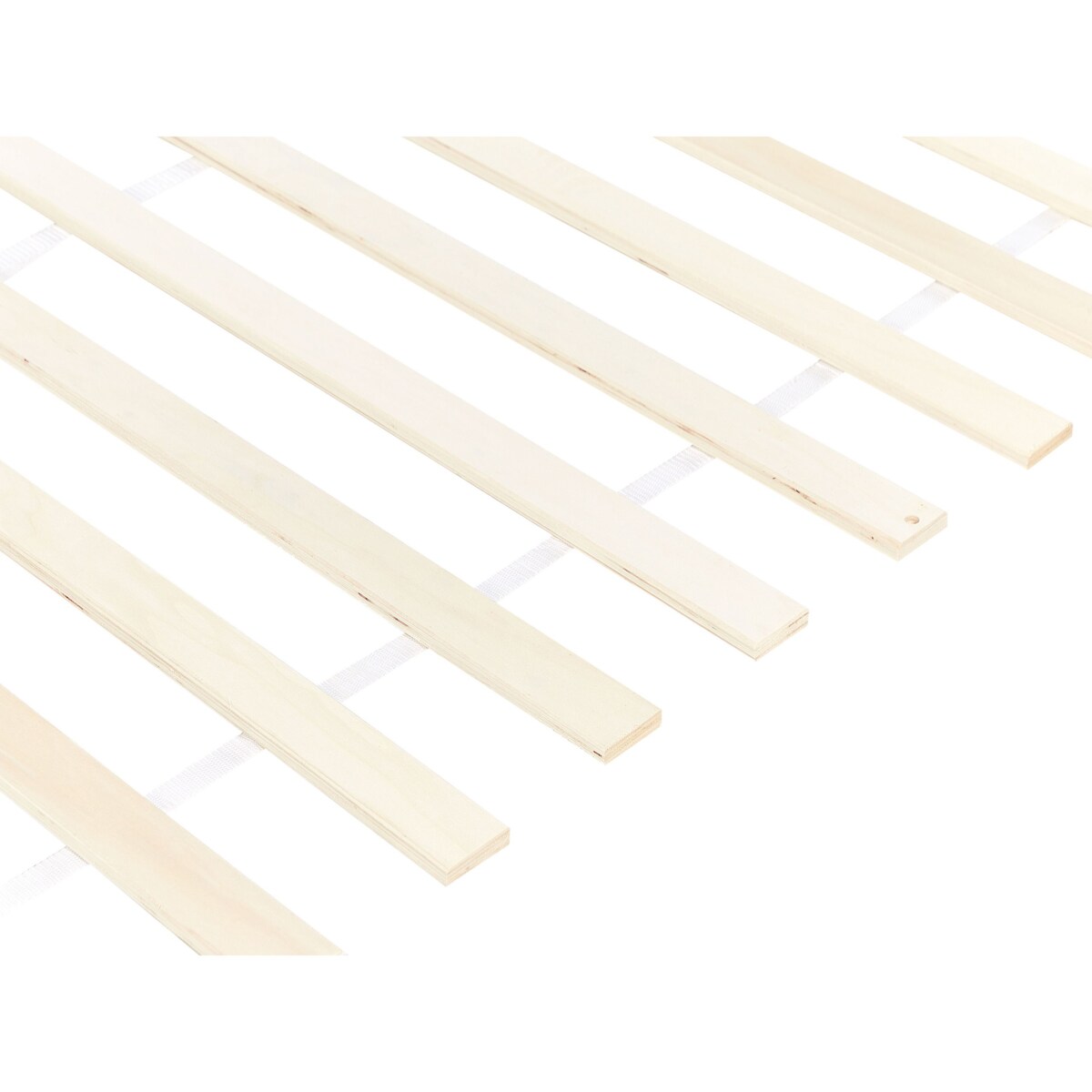 Łóżko drewniane 90 x 200 cm jasne BARRET