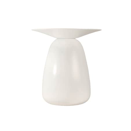 Stolik drewniany różne kolory Baobab 34, kolor biały ral