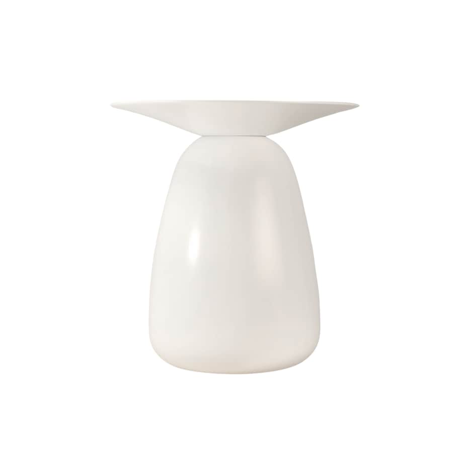 Stolik drewniany różne kolory Baobab 34, kolor biały ral