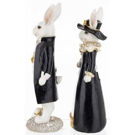 Dekoracja - brązowa kura 21x8,5x12 cm TOA