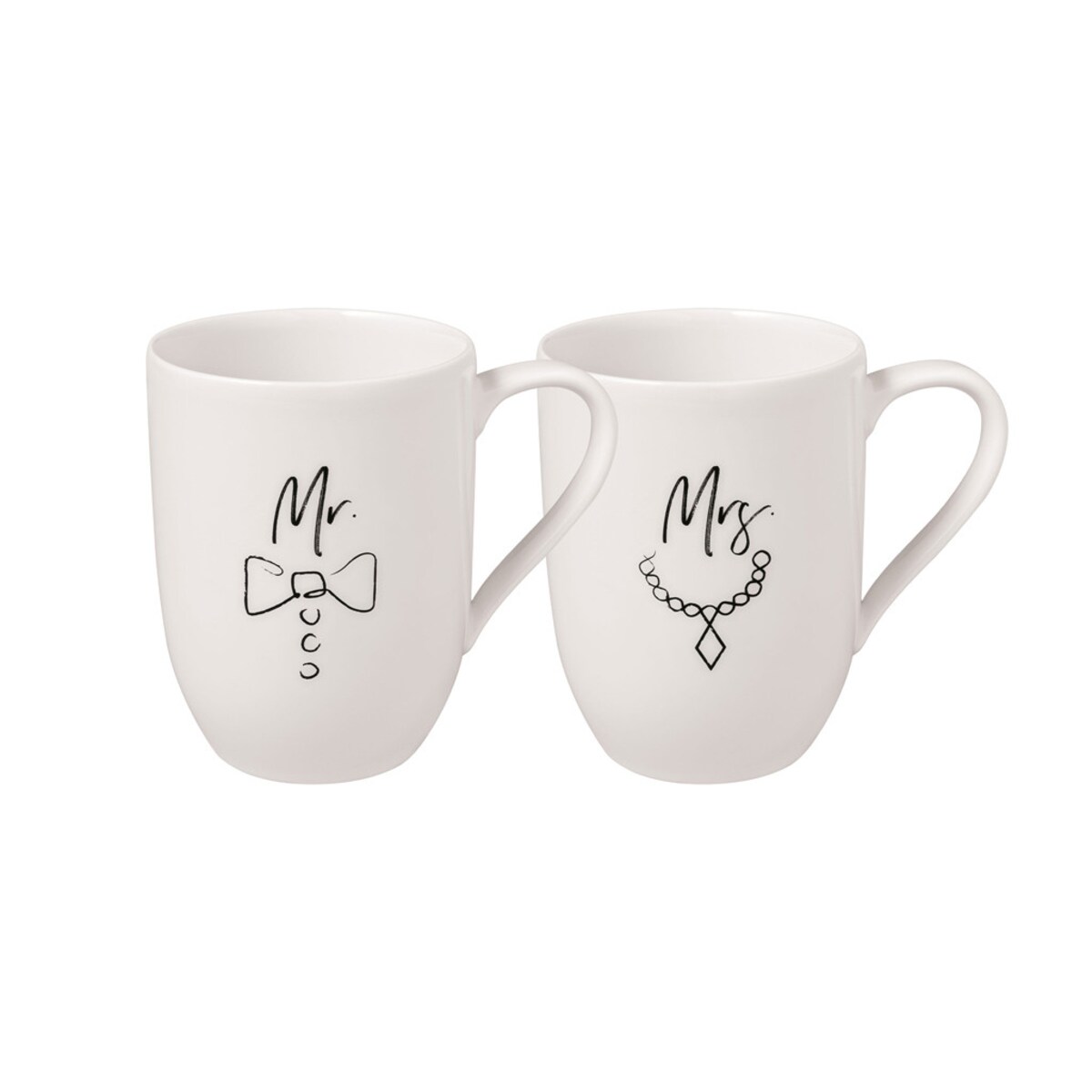 Kubki Mrs & Mr zestaw 2 szt Statement, 290 ml, Villeroy & Boch