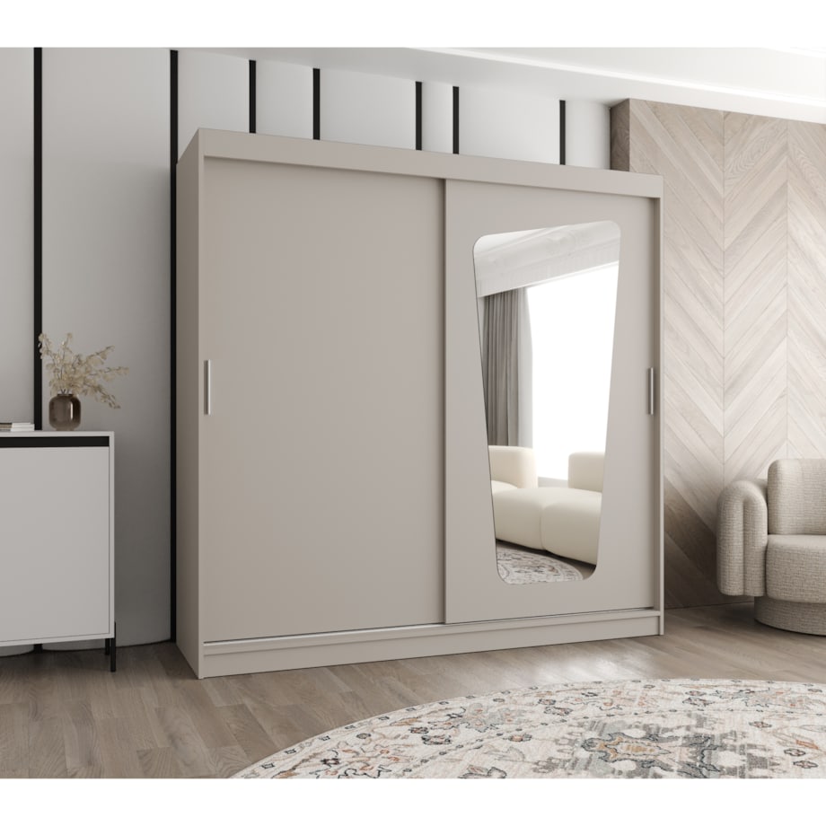 Szafa przesuwna MOKA 200 kaszmir