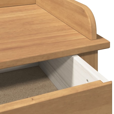 vidaXL Szafka na wino Panama, 57x40x111,5 cm, lite drewno sosnowe