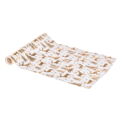 Bieżnik na stół, z motywem leśnym, 28 x 300 cm