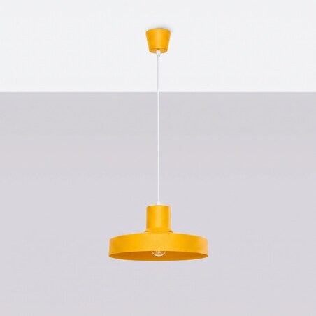 Lampa wisząca BILO żółta
