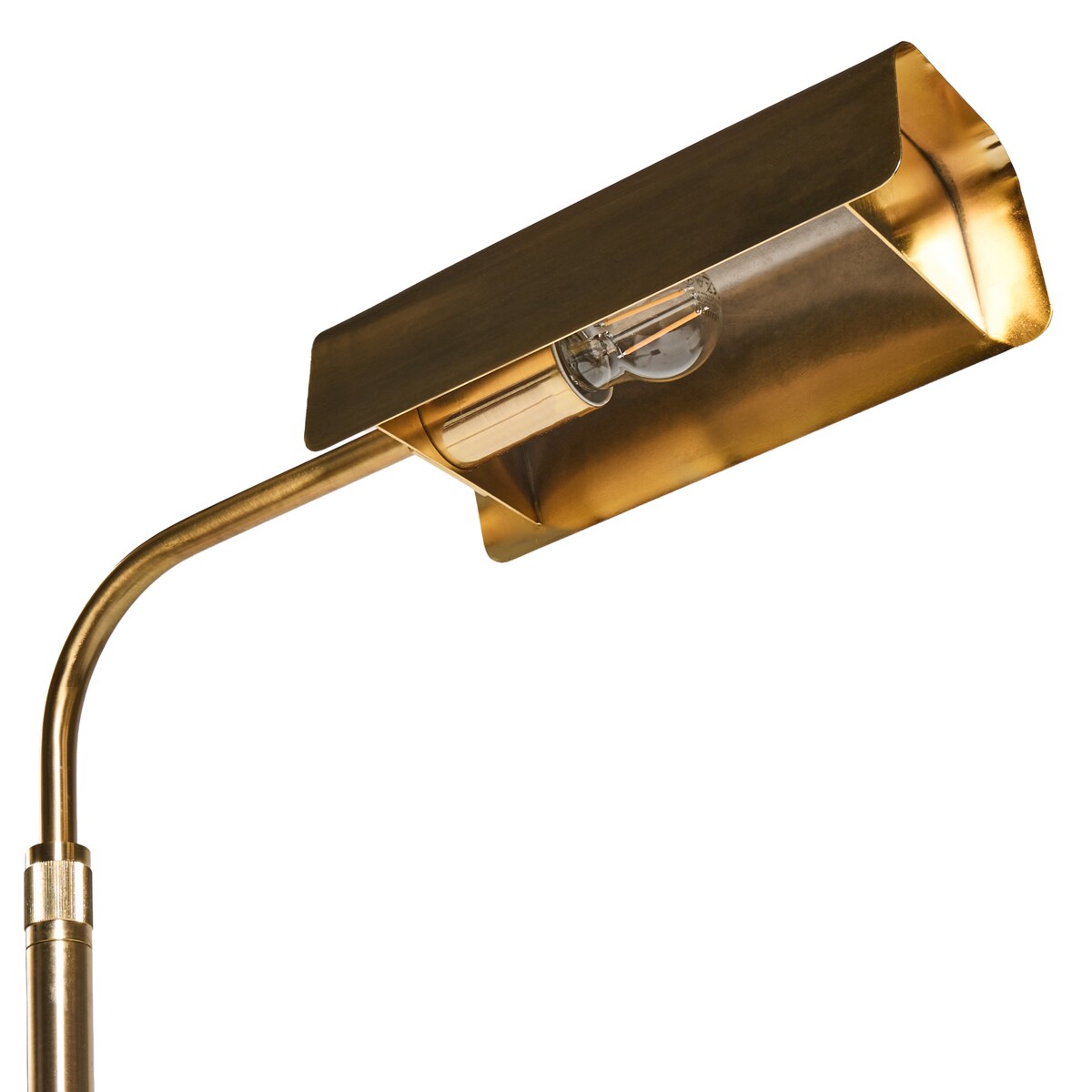 Lampa podłogowa DERWENT Metal Złoty