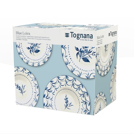 Blue Loira Zestaw Obiadowy 18 szt