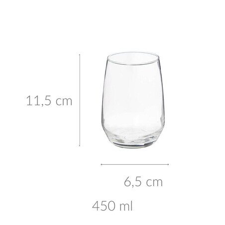 Szklanka NORA, 450 ml