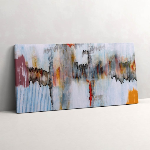 Obraz na płótnie Abstrakcyjne malarstwo, 140x70 cm