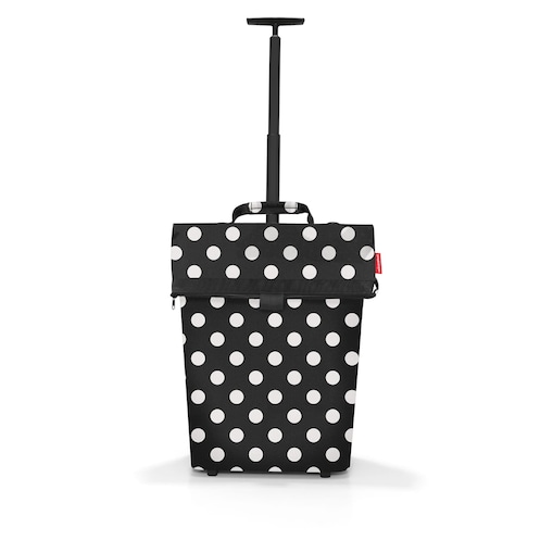 Wózek na zakupy TROLLEY M FRAME, dots white