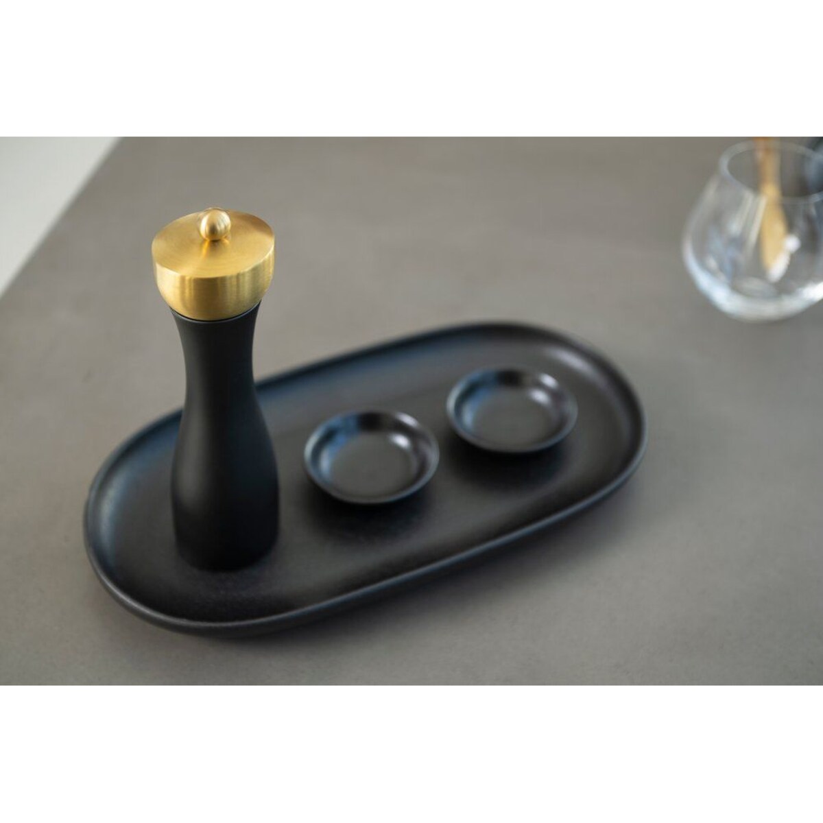 Ozdobny młynek do soli lub pieprzu, 20 cm