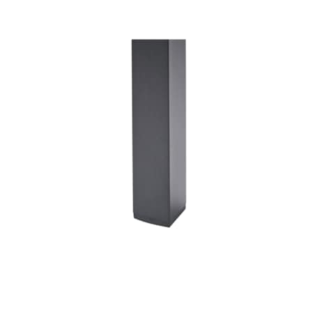 Stół ogrodowy VERNIO 180 cm 90 cm Metal Czarny