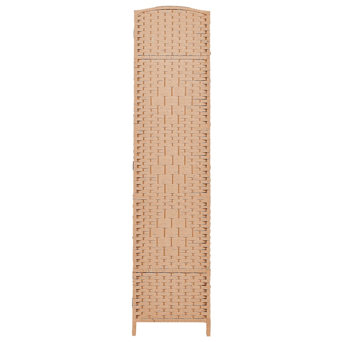 4-panelowy parawan pokojowy LAPPAGO Naturalny 163 cm 170 cm