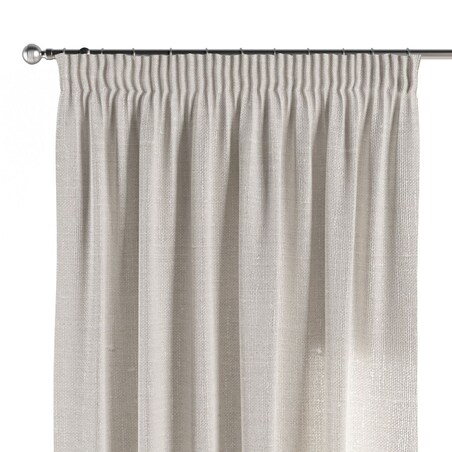 Zasłona na taśmie marszczącej 1 szt. 130x260 śmietankowy biały