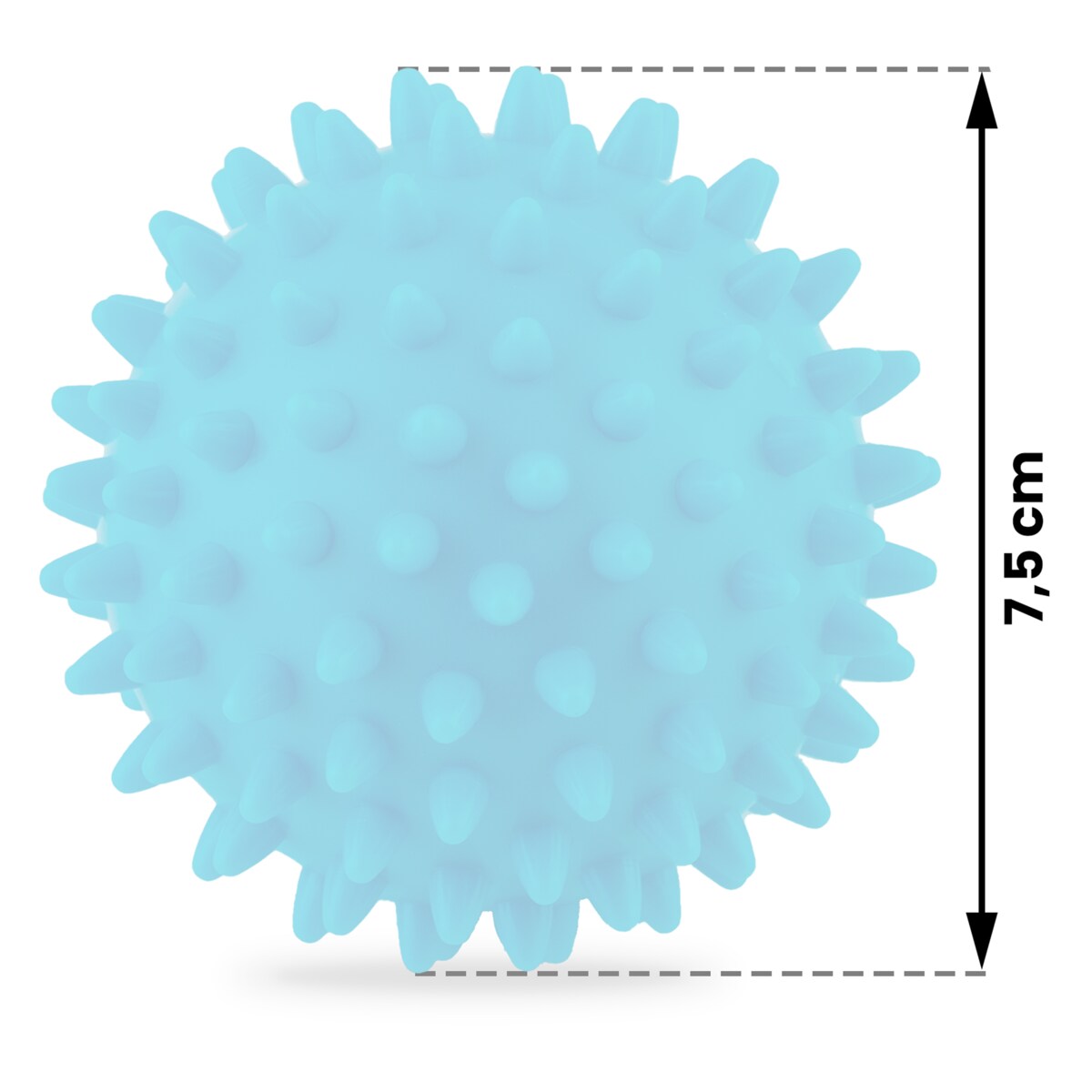 Piłka z kolcami do masażu fitness roller twarda Neo-Sport