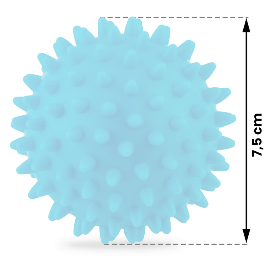 Piłka z kolcami do masażu fitness roller twarda Neo-Sport