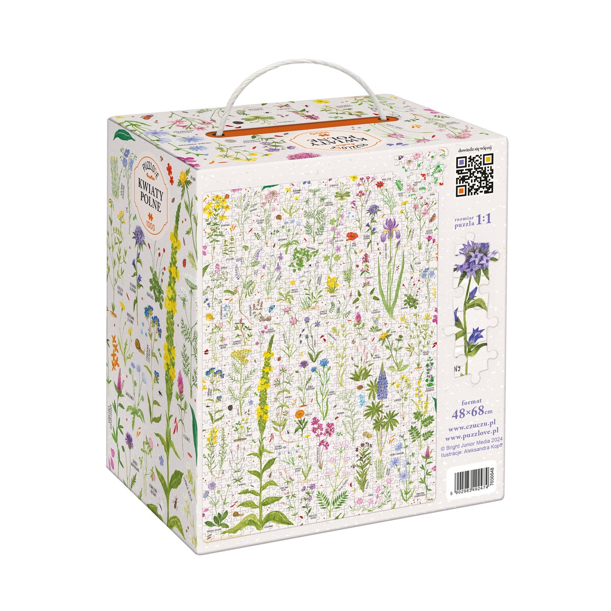 Puzzlove CzuCzu Kwiaty polne 1000 el.