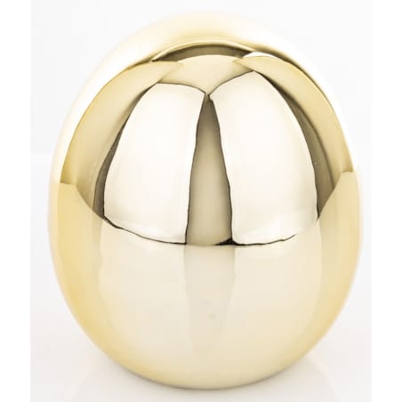 Dekoracja - złote jajko 12x10 cm z dolomitu VANRO - II