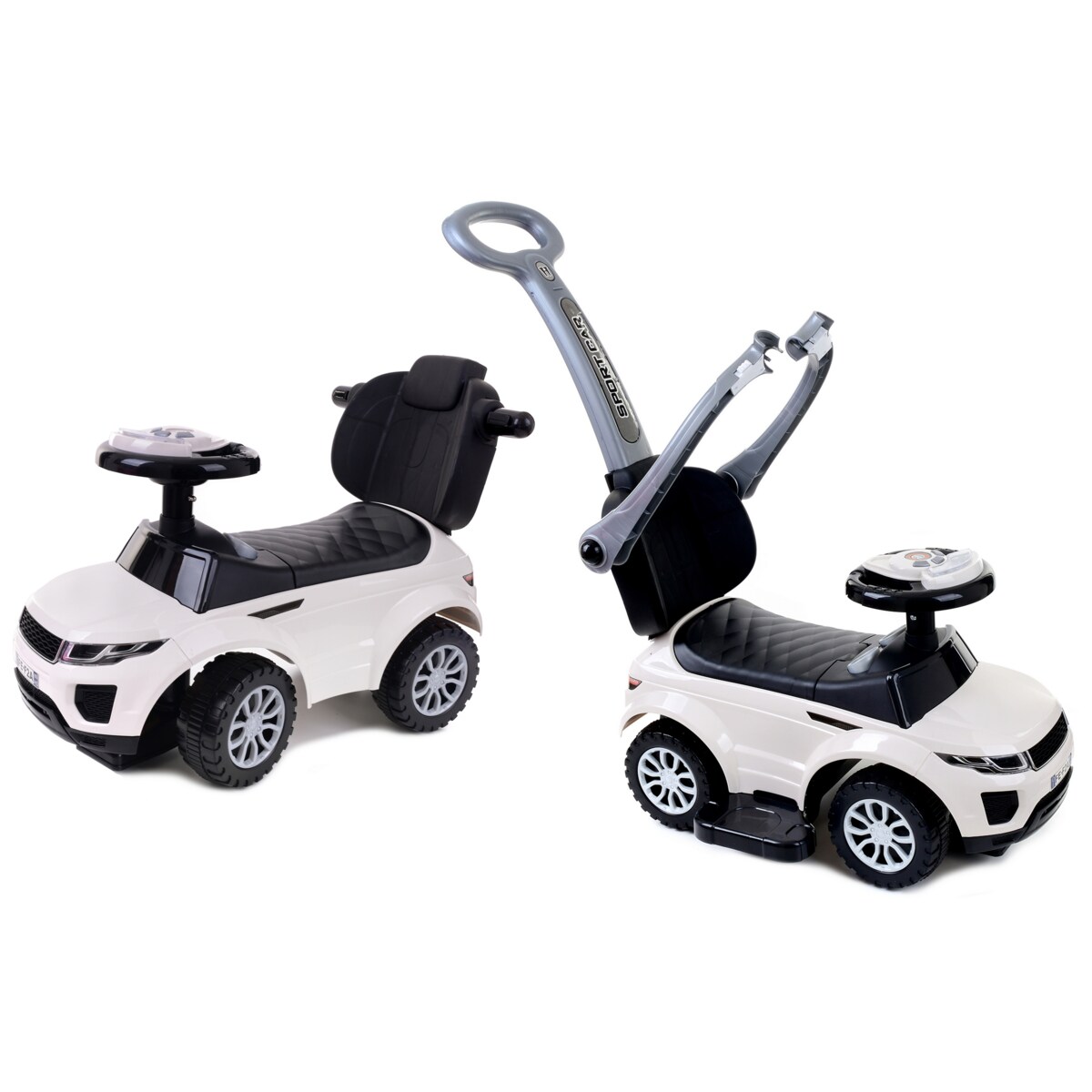 Jeździk FUNFIT KIDS samochodzik dla dzieci pchacz 3w1 do 27 kg