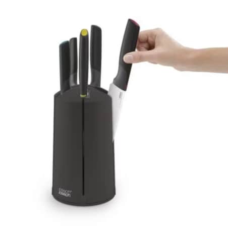 Zestaw 5 noży w obrotowym stojaku Elevate, Joseph Joseph