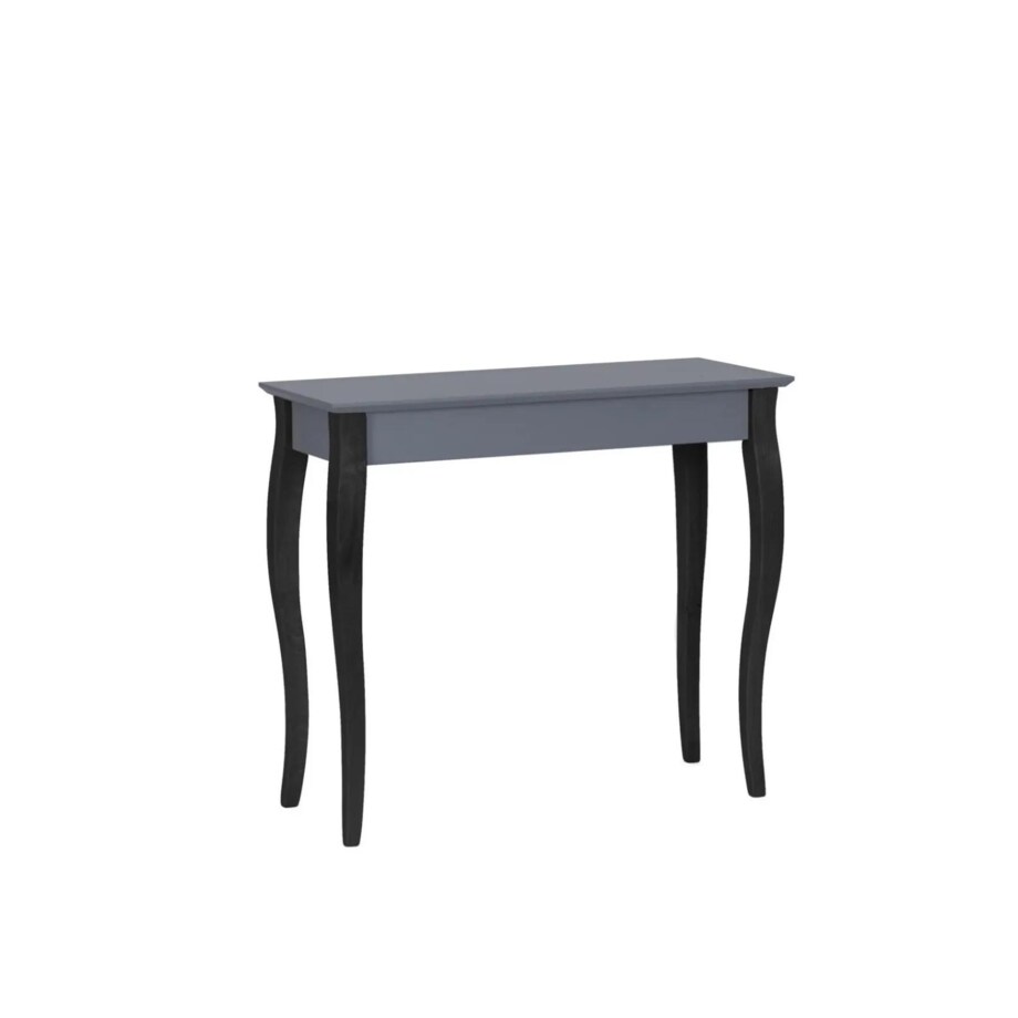 Konsola LILLO 85x35 grafitowa/czarna