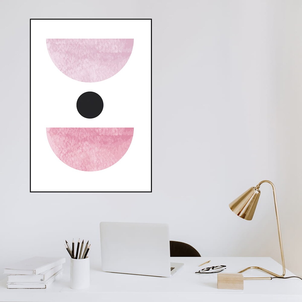 plakat semi-circular forms no 4 70x100 cm