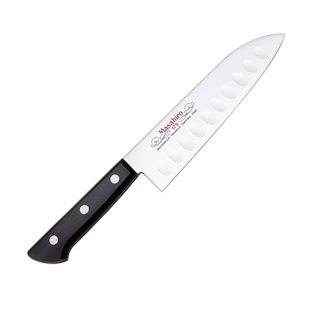 Masahiro nóż Bwh Santoku Dimple 175mm 14079