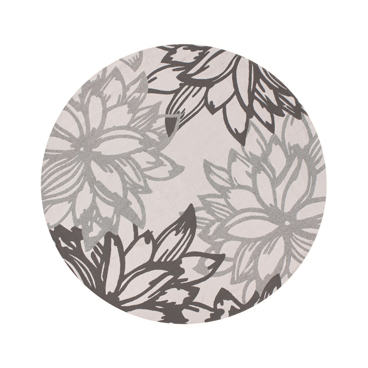 Dywan zewnętrzny SOLAPUR Szary ø 160 cm