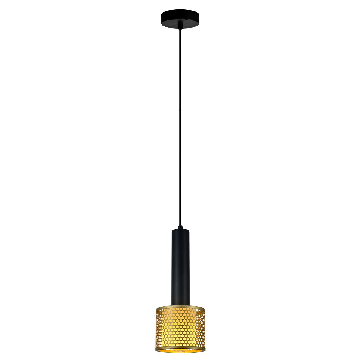 Lampa wisząca Light Prestige Amo czarny 1 x E27 1 szt.