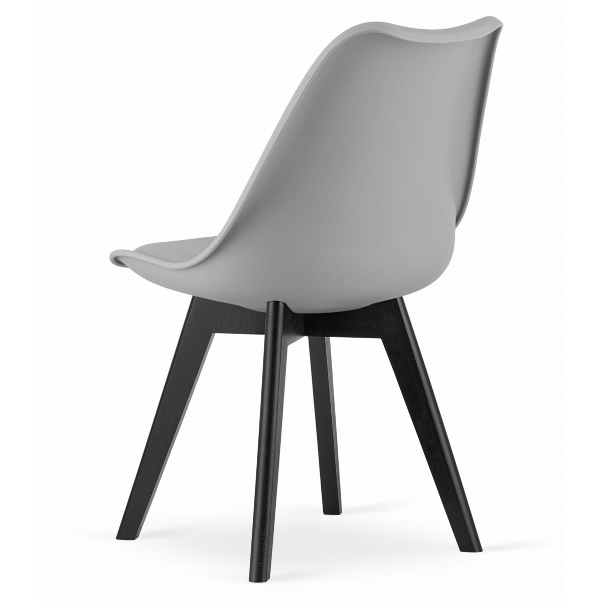 Krzesło Do Jadalni Kuchni Salonu drewniane szare