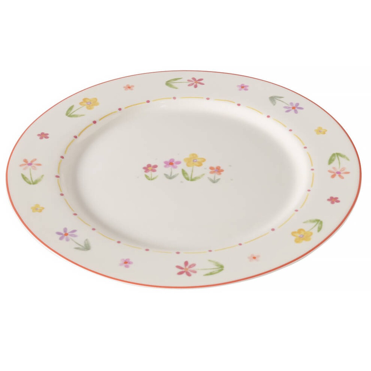 Talerz w kwiaty obiadowy BLÜMI, Ø 27 cm