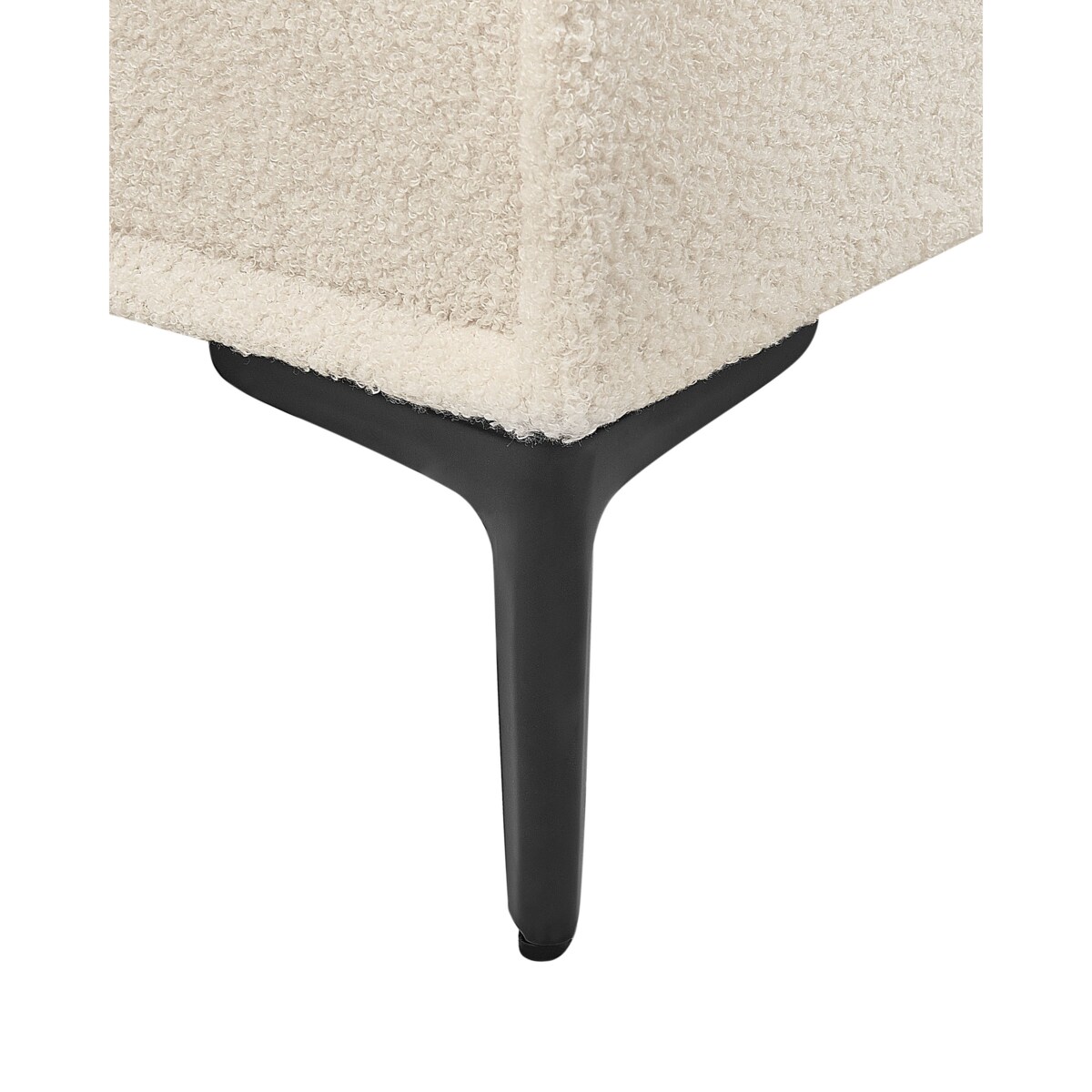 Szafka nocna 2 szuflady Złamana biel SEZANNE