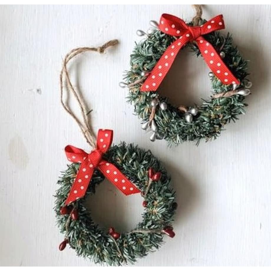 ŚWIĄTECZNY WIANEK SZTUCZNY dekoracja na stół drzwi DUŻY ŁADNY staranny