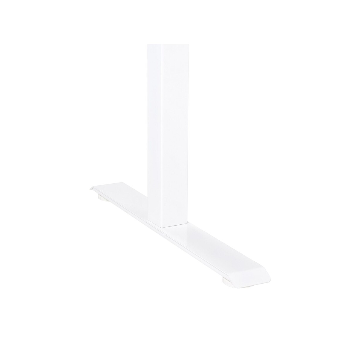 Biurko regulowane manualnie DESTINES Jasny brąz/ biały 160 cm 72 cm