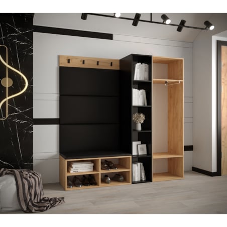 Garderoba do przedpokoju Abiks MIRO 1 craft+manila18