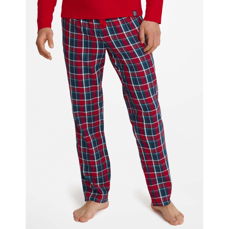 Piżama Glance 40950-33X Czerwona Czerwony, L