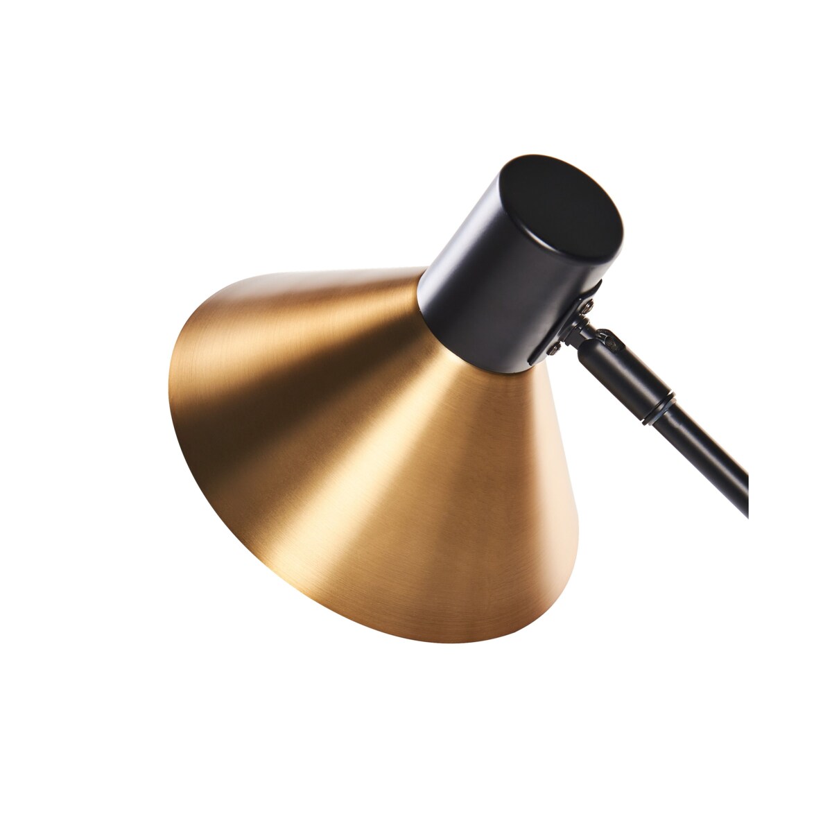 Lampa stołowa metalowa złota PINKEEN