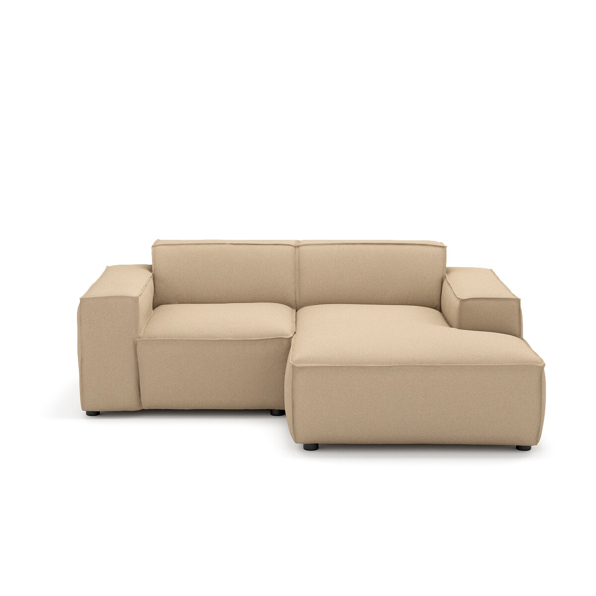 Narożnik 3 osobowy prawy Modularis - Jasny Beż