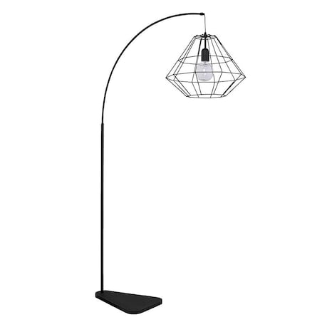Industrialna lampa podłogowa Diamond 3010 TK Lighting druciana czarna