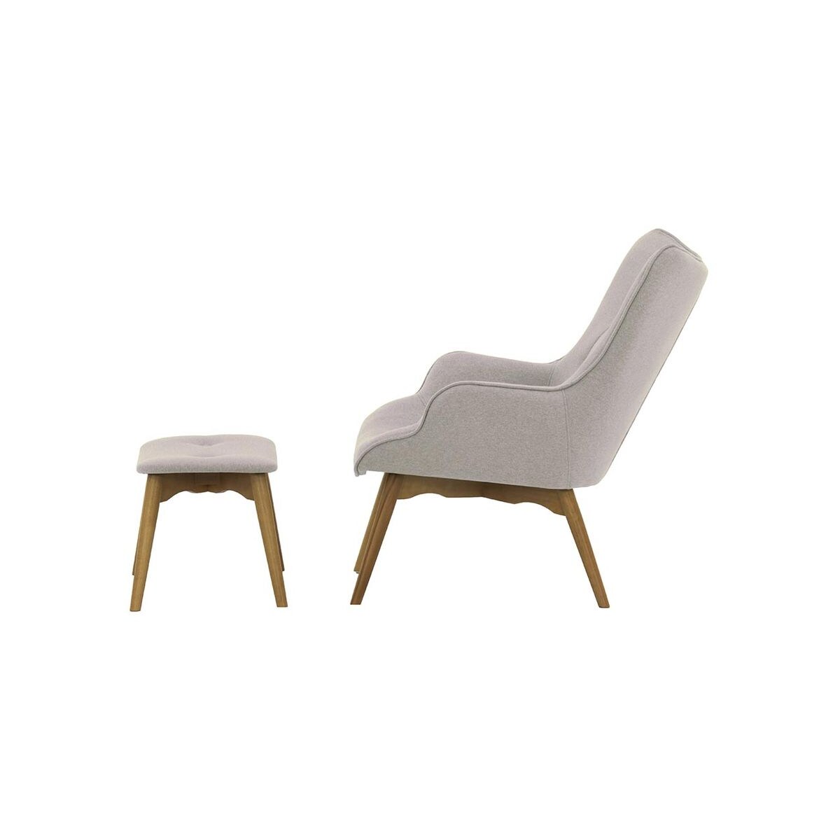 Fotel uszak z podnóżkiem Ducon-Ontario 90