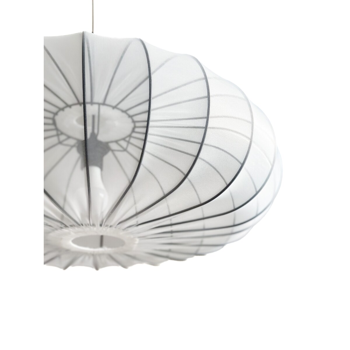 Abażur Donut Biały MIST Black 22x64