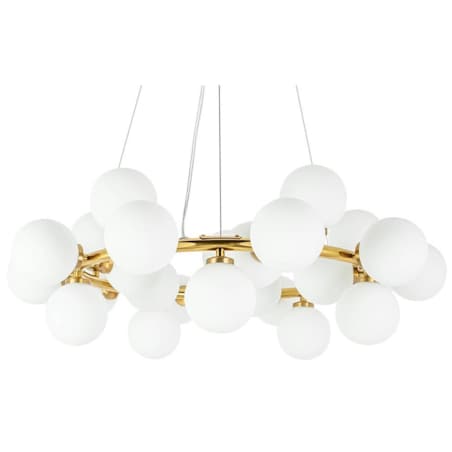 Lampa wisząca Cosmo MSE010100223 bubbles biała złota