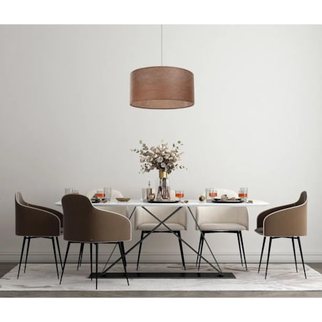 Lampa wisząca NATURAL BROWN 50 brązowa