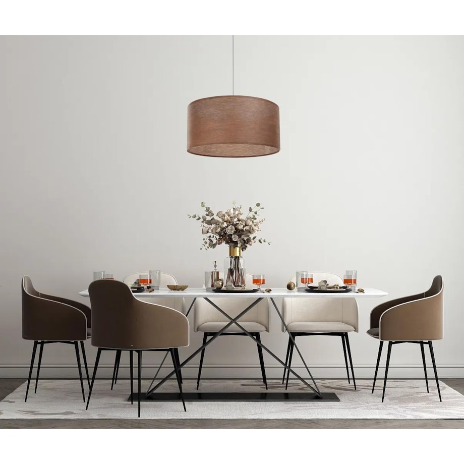 Lampa wisząca NATURAL BROWN 50 brązowa