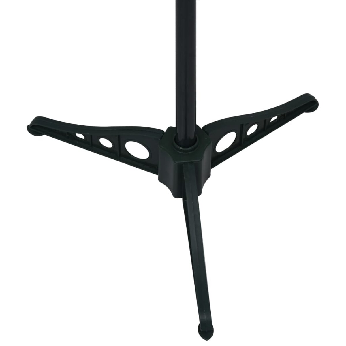 vidaXL Składana, sztuczna choinka, zielona, 120 cm, PET
