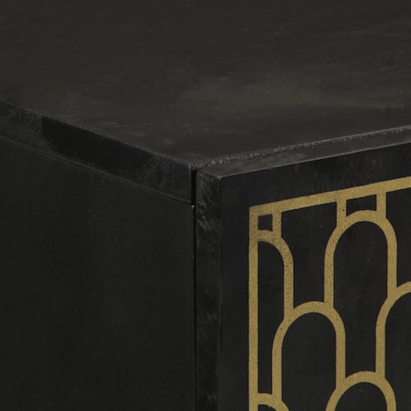 vidaXL Komoda, 60x33x100 cm, lite drewno mango