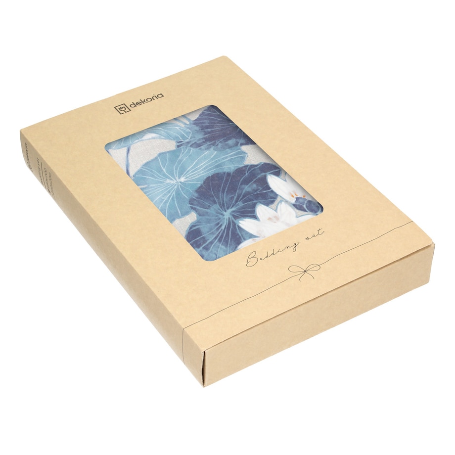 Komplet pościeli bawełnianej Lotus Serenity 220x200 cm, 220x200 cm