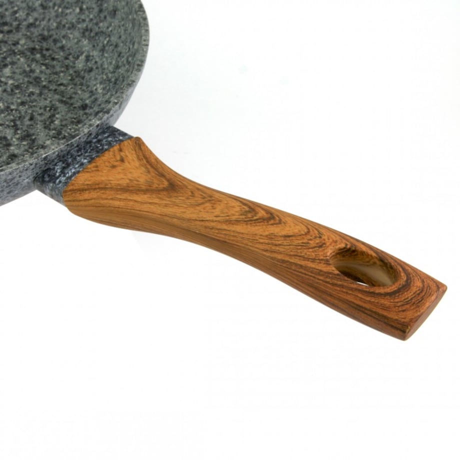 Zestaw garnków z powłoką granitową Wood Line 12 ele. KLAUSBERG