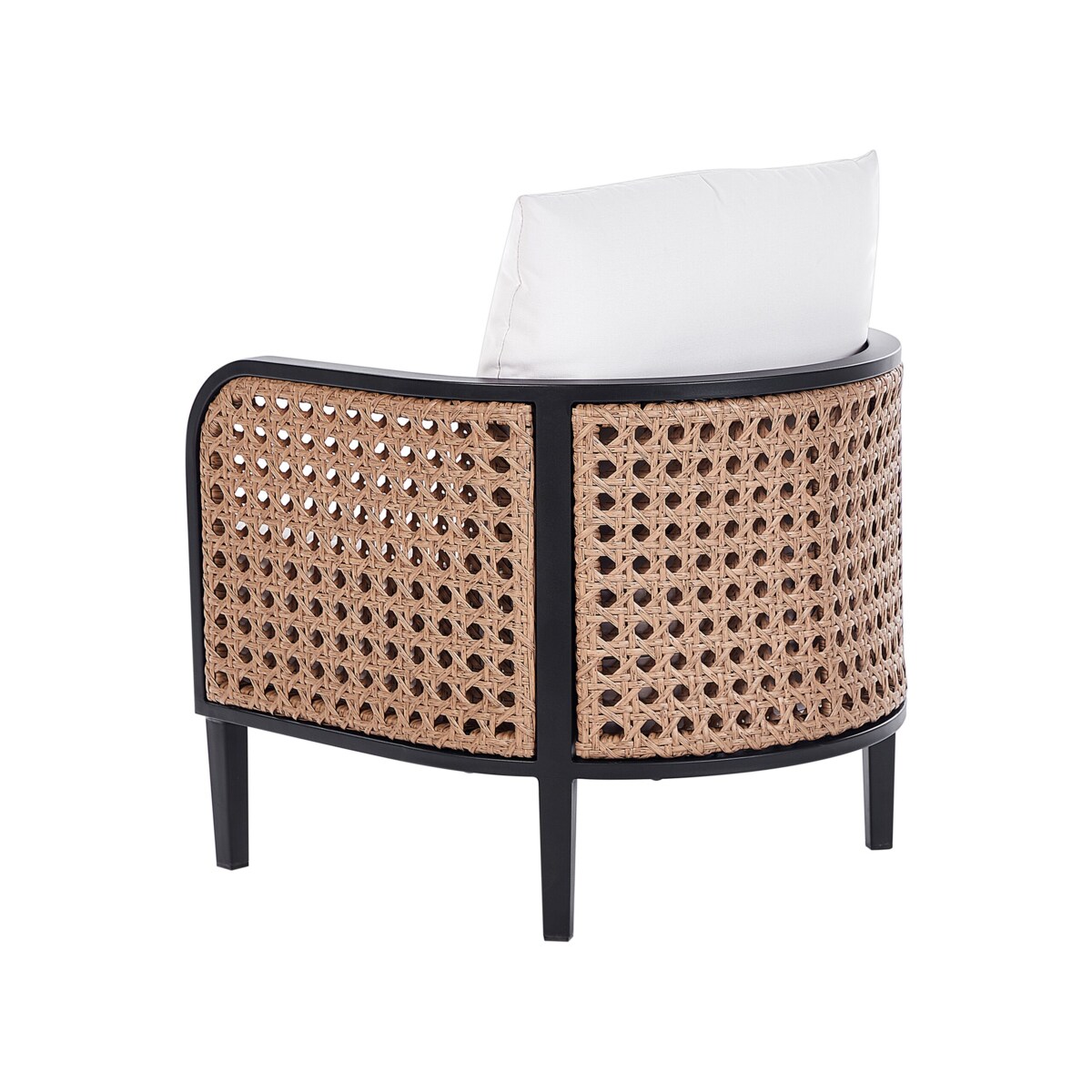 Zestaw ogrodowy 4-osobowy złamana biel MONTEFALCO